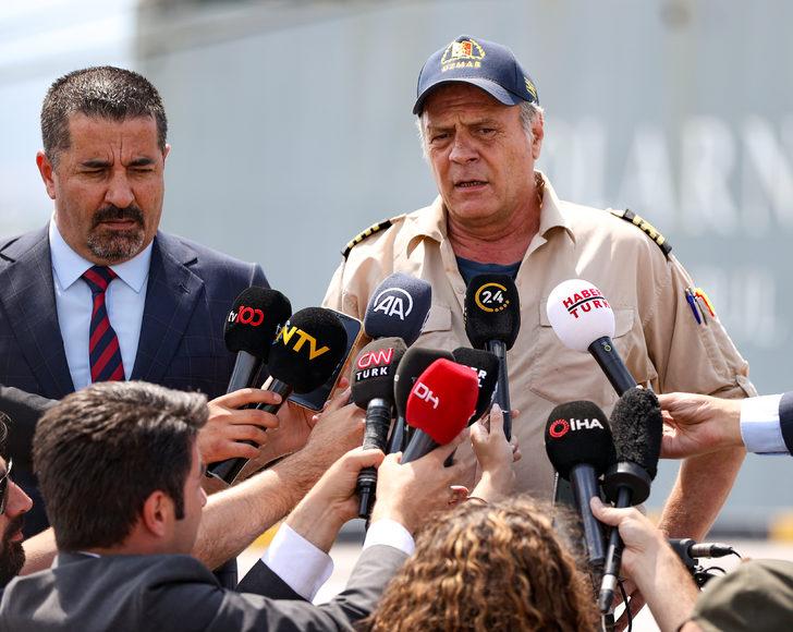 Ukrayna'dan yaklaşık 6 ayın ardından Türkiye'ye gelen "Polarnet"in kaptanı Alibeyler: G5