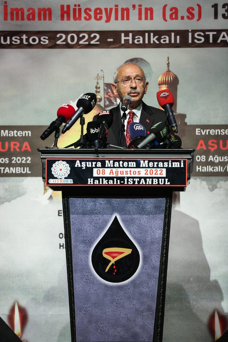CHP Genel Başkanı Kılıçdaroğlu, "Evrensel Aşura Matem Merasimi"nde konuştu: G2