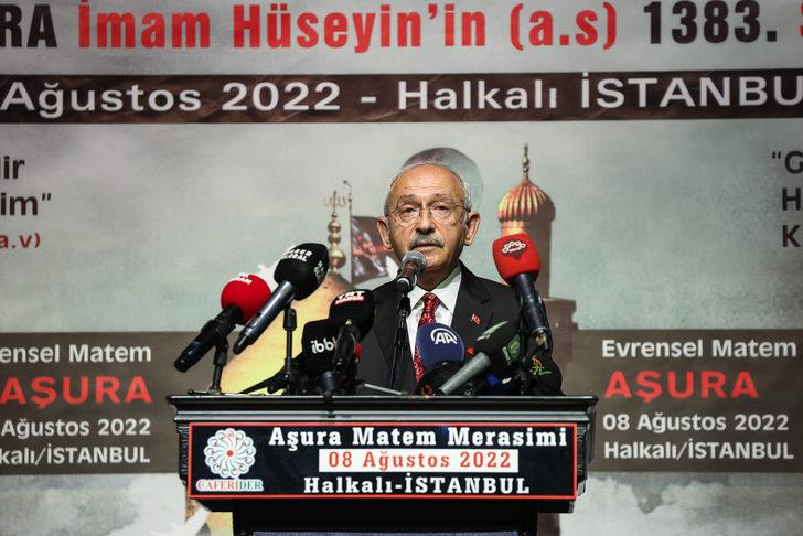 CHP Genel Başkanı Kılıçdaroğlu, "Evrensel Aşura Matem Merasimi"nde konuştu: G3