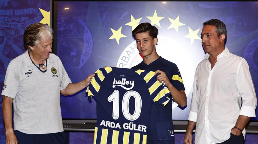 Fenerbahçe'de Arda Güler bombası! Yeni formayı sırtına geçirdi...