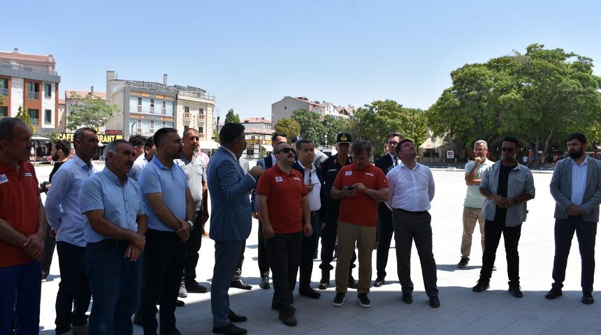 Sanayi ve Teknoloji Bakanı Varank, Aksaray'da Sultanhanı Belediyesini ziyaret etti