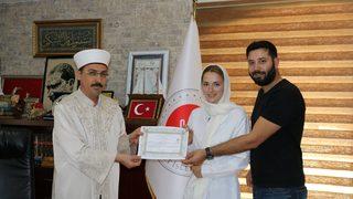 Mardin'e gelin gelen Ukraynalı kadın Müslüman oldu