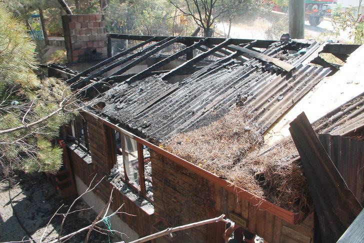 Amasya'da kafede çıkan yangın ormana sıçramadan söndürüldü G1