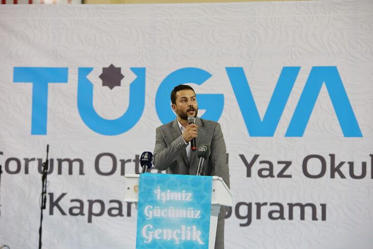 TÜGVA Genel Başkanı Enes Eminoğlu Çorum'da konuştu: G2