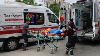 Alanya'da şarampole yuvarlanan safari cipindeki 7 kişi yaralandı