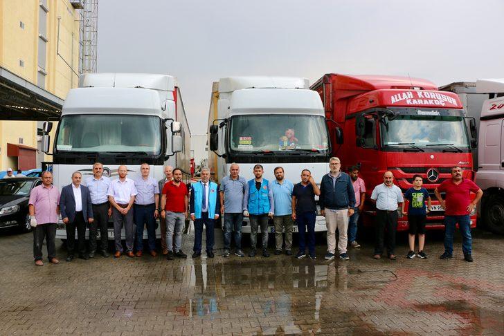 Eskişehir'den Afganistan'a 6 tır gıda malzemesi gönderildi G4