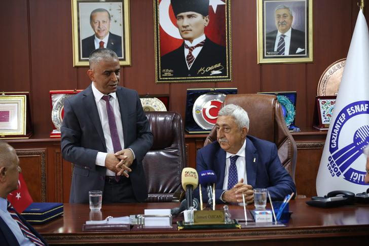 TESK Genel Başkanı Palandöken'den, Gaziantep'te esnaf odasına ziyaret G2