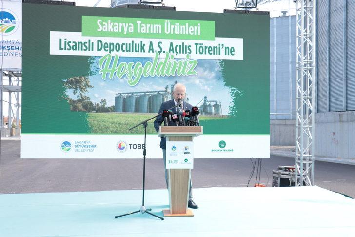 Sakarya'da hububata değer katacak lisanslı depo açıldı G3