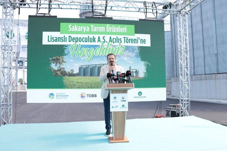 Sakarya'da hububata değer katacak lisanslı depo açıldı G5