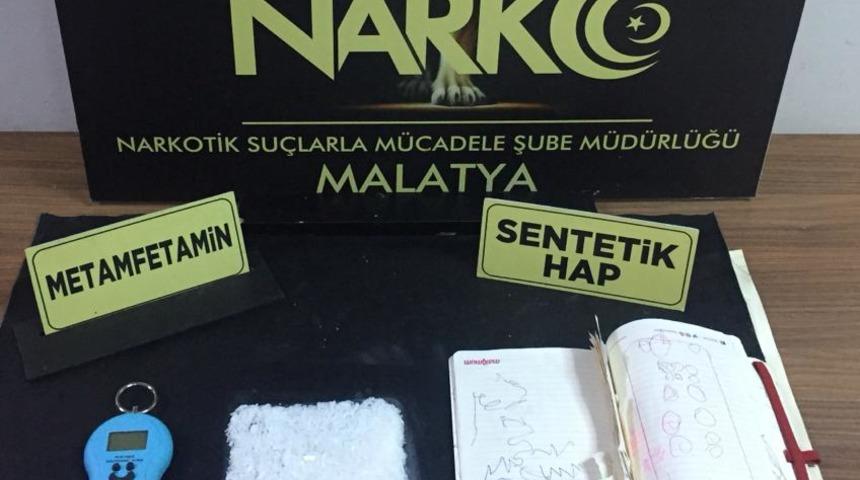 Malatya'da  uyuşturucu operasyonlarında 2 zanlı tutuklandı