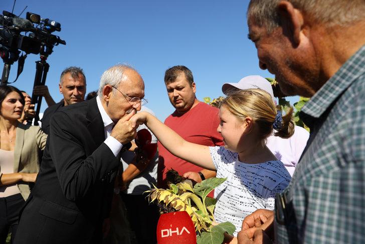 CHP Genel Başkanı Kılıçdaroğlu, Edirne'de çiftçilerle bir araya geldi: G2
