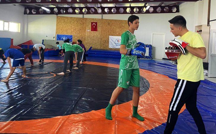 Savaş mağduru çocuklar Gölbaşı'nda spor eğitimi alıyor G4