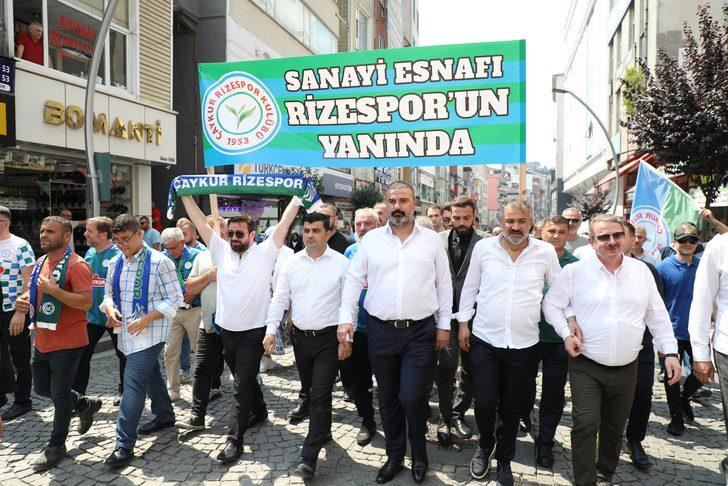 Çaykur Rizespor'da birlik ve dayanışma yürüyüşü gerçekleştirildi G3