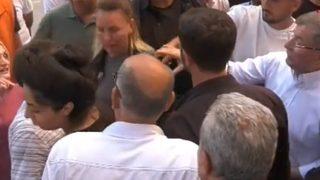 Ahmet Davutoğlu ile AK Partili vatandaş böyle tartıştı: 'Yediğiniz çorbayı nasıl kirlettiniz?'