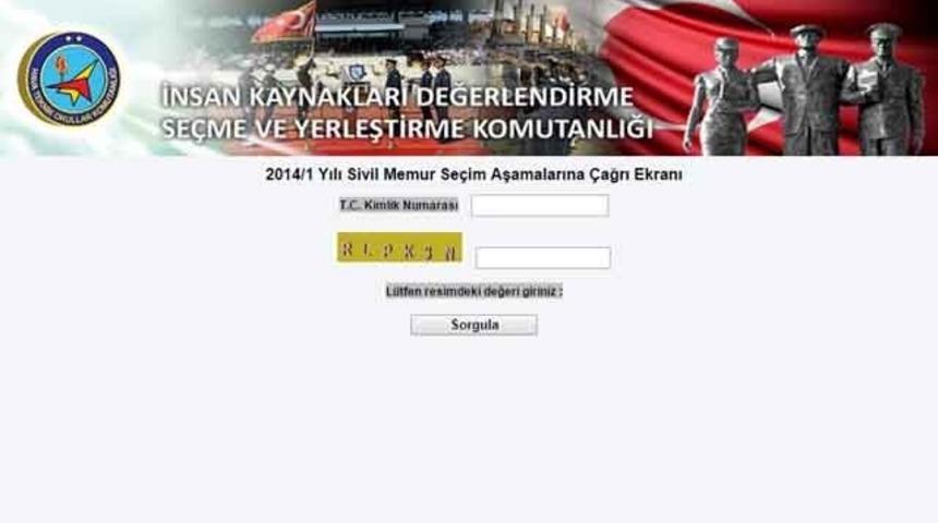 TEKOK 2015 yılı Sivil Memur Temini sonu&ccedil;ları a&ccedil;ıklandı