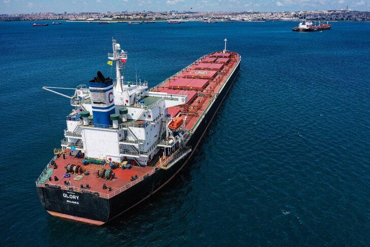 Ukrayna'dan gelen iki gemide denetim yapıldı G1