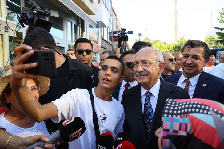 CHP Genel Başkanı Kılıçdaroğlu, Edirne'de esnafı ziyaret etti: G5