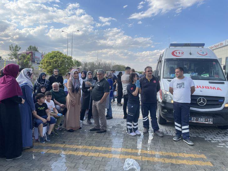 GÜNCELLEME - Konya'da boya fabrikasında çıkan yangın söndürüldü G5