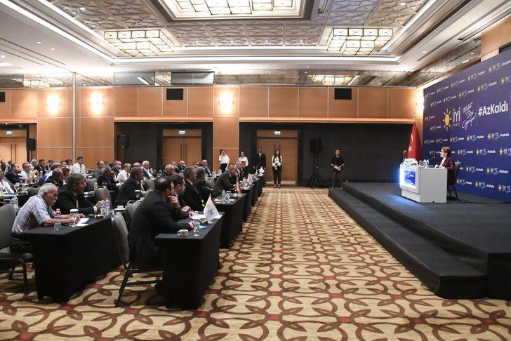 Meral Akşener, İYİ Parti'nin Akdeniz Bölgesi il ve ilçe başkanlarıyla görüştü G3