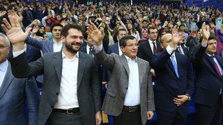 Davutoğlu ve Boynukalın yan yana geldiler