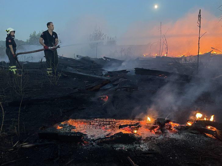 Edirne'de otluk alanda çıkan yangın ormana sıçramadan kontrol altına alındı G1