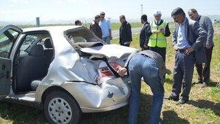 Eleşkirt’te trafik kazası: 6 yaralı