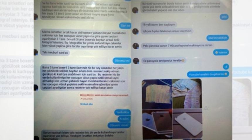 Sosyal medyada küçük çocuklardan çıplak fotoğraf isteyen sapıklara dikkat!