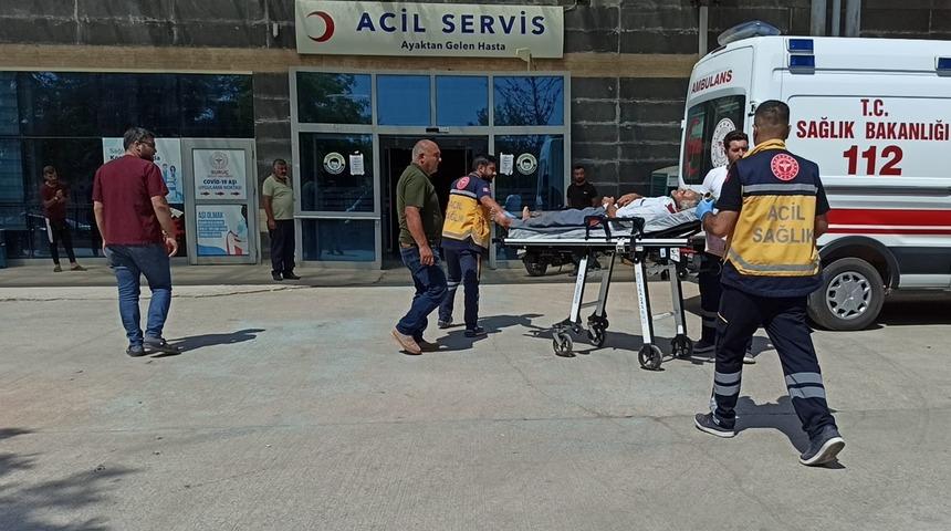 Şanlıurfa'da pamuk tarlasına devrilen otomobildeki 5 kişi yaralandı