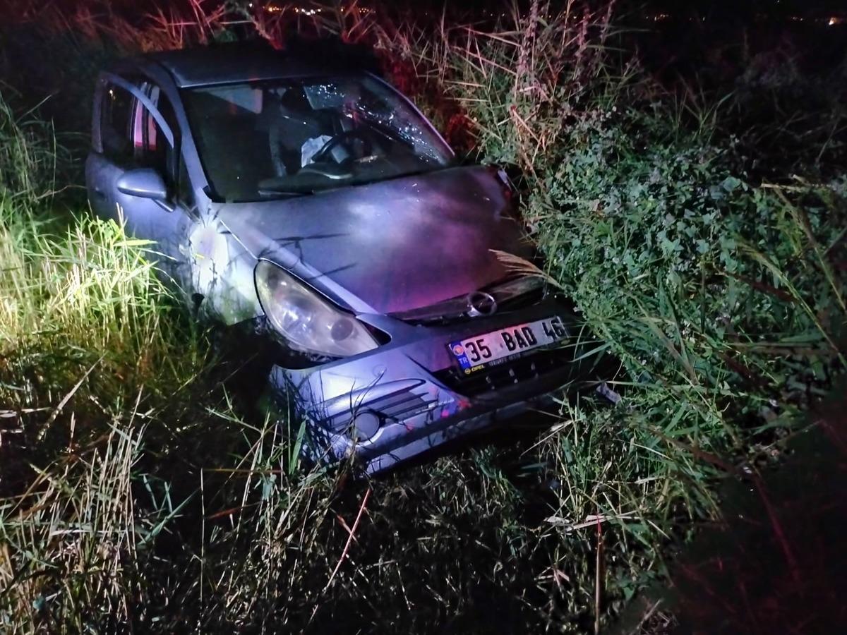 Aydın'da iki otomobilin &ccedil;arpıştığı kazada 1 kişi &ouml;ld&uuml;, 2 kişi yaralandı