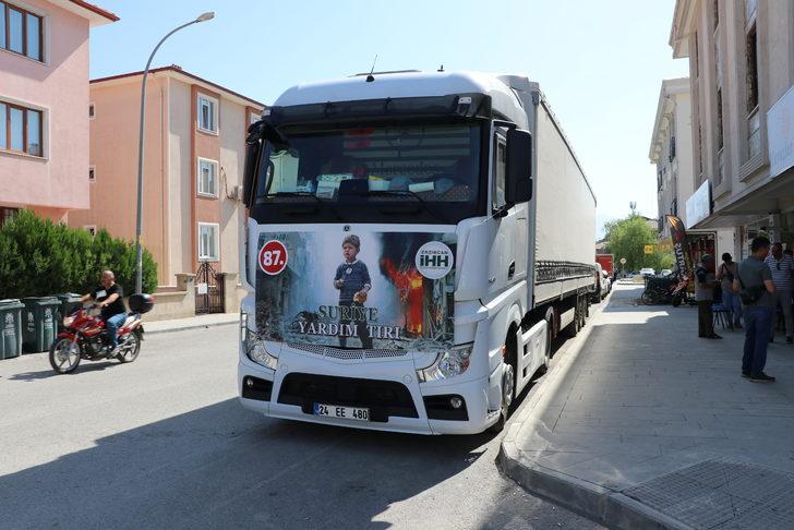 Erzincan'da 26 ton un Suriye'ye gönderildi G2