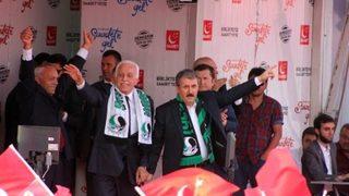 Destici: Mursi'nin idamını durdurseni coşku ile karşılayacağız