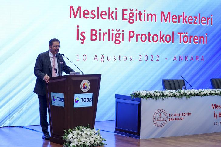 MEB ile TOBB arasında Mesleki Eğitim Merkezleri İş Birliği Protokolü imzalandı G4