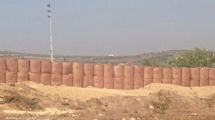 Suriye sınırına duvar