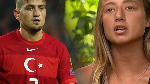 Survivor Aleyna Kalaycıoğlu yıldız futbolcu Cengiz Ünder ile yakalandı