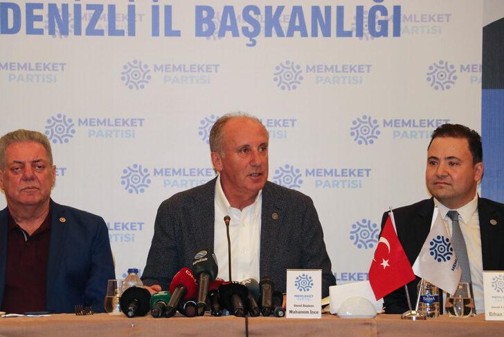 Memleket Partisi Genel Başkanı İnce, Denizli'de temaslarda bulundu G1