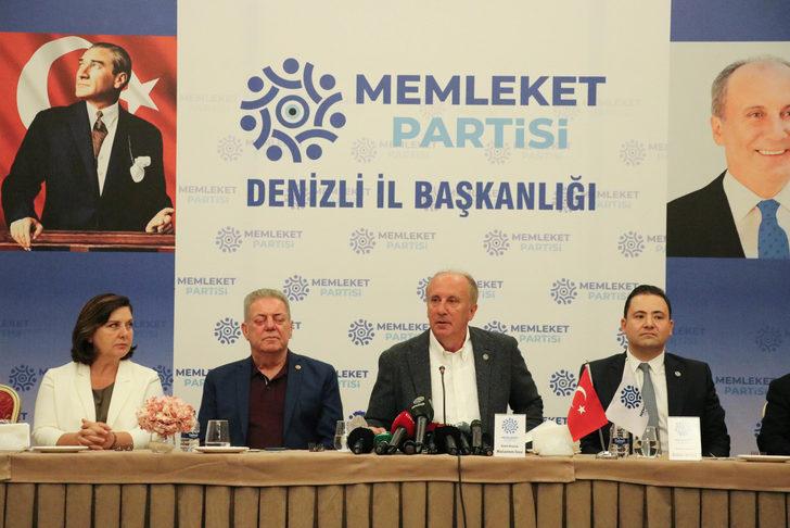 Memleket Partisi Genel Başkanı İnce, Denizli'de temaslarda bulundu G3