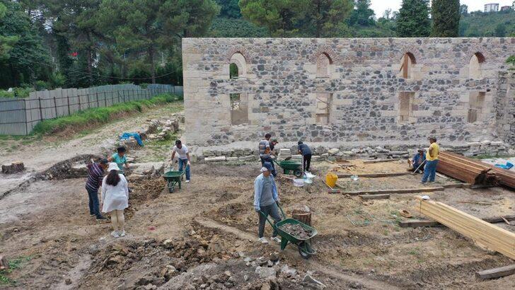 Ordu'da tarihi caminin restorasyonunda 600 yıllık kalıntılar ortaya çıktı G3