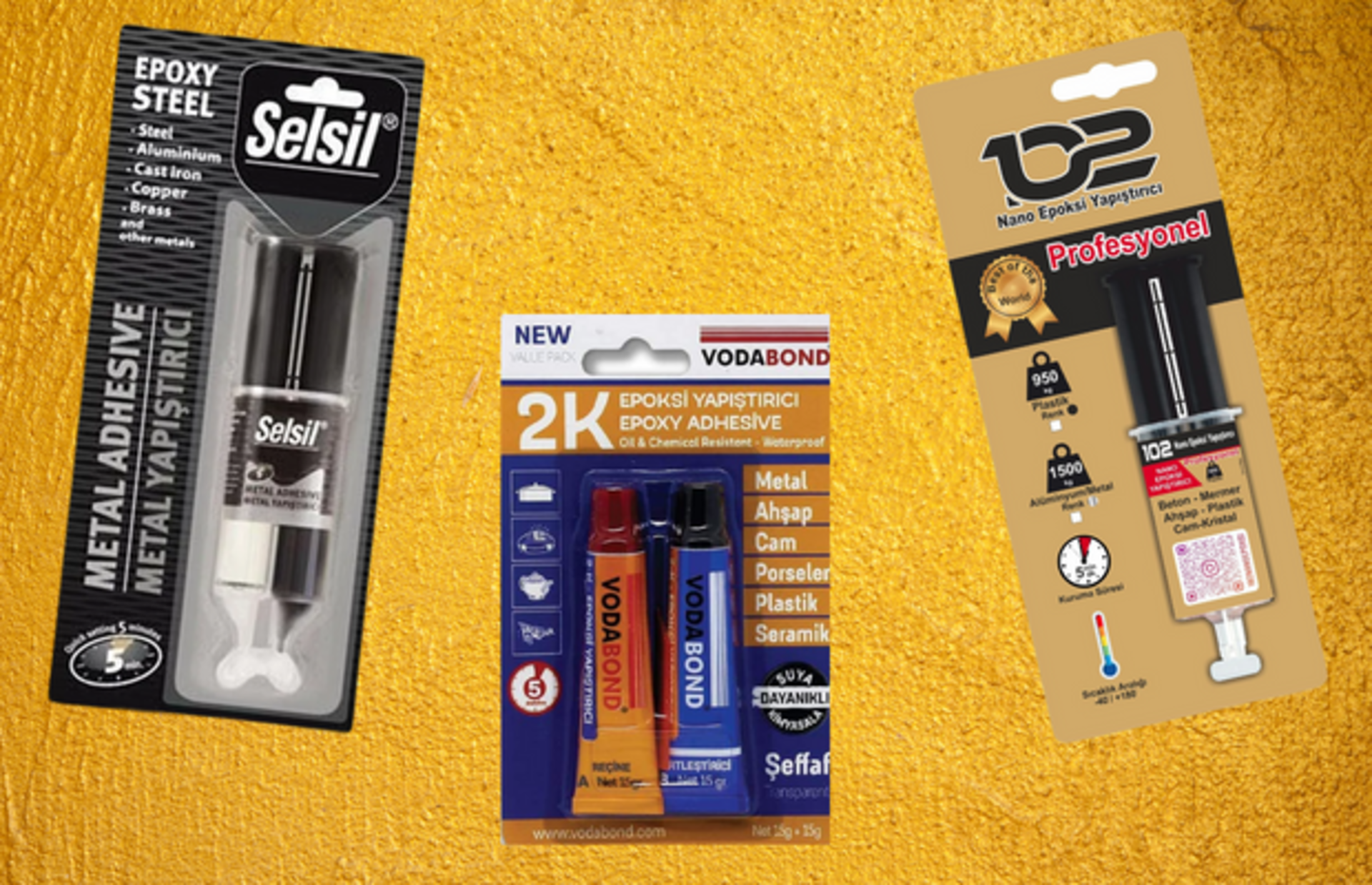 Günün birinde mutlaka ihtiyaç duyacağınız el altında bulunması gereken en iyi metal yapıştırıcılar