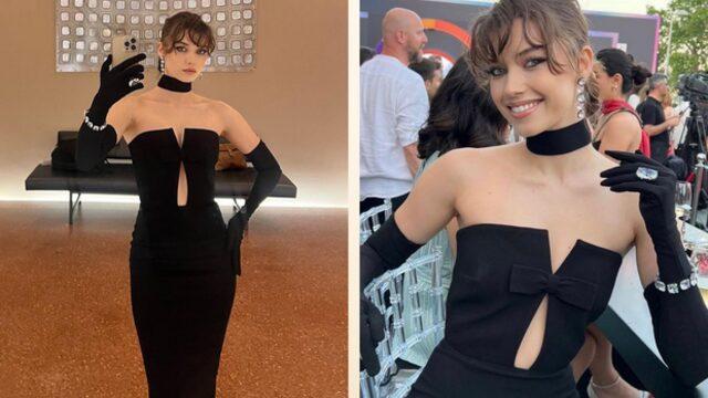 Afra Saraçoğlu'nun giydiği çok beğenilen siyah elbiseye alternatif öneriler