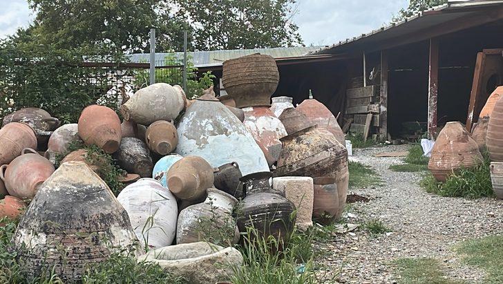 İstanbul'da çok sayıda tarihi amfora ele geçirildi G1