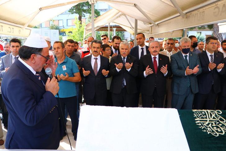 TBMM Başkanı Şentop'un dayısının cenazesi defnedildi G1