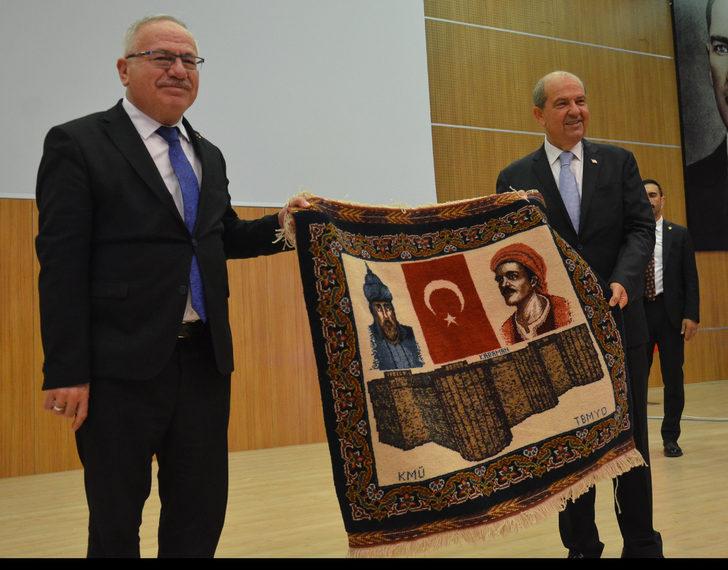 KKTC Cumhurbaşkanı Tatar, Karaman'da konuştu: G1