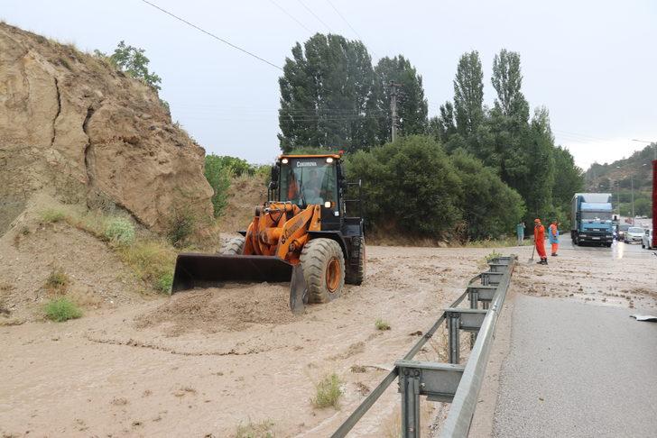 Burdur'da etkili olan kuvvetli rüzgar ve sağanaktan dolayı ağaçlar devrildi G2
