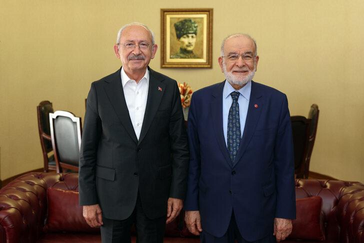 Saadet Partisi Genel Başkanı Karamollaoğlu, Kılıçdaroğlu'nu ziyaret etti G1
