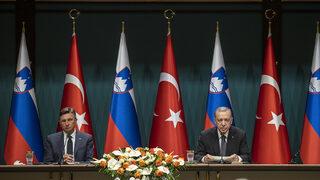 Slovenya Cumhurbaşkanı Ankara'da! Cumhurbaşkanı Erdoğan duyurdu: Ortak adımlarımız var