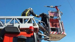 Maaşını Alamadığı Gerekçesiyle Yüksek Gerilim Hattına Tırmandı