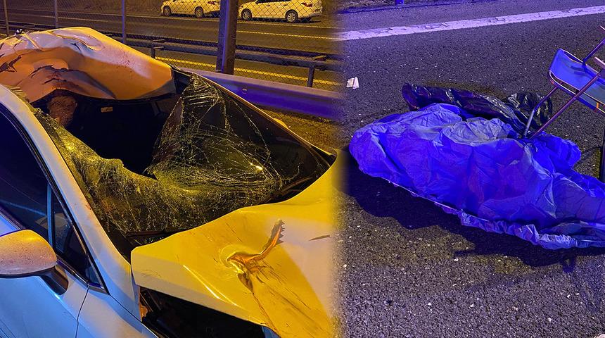 İstanbul'da feci kaza! Metrelerce sürüklendi, organları koptu