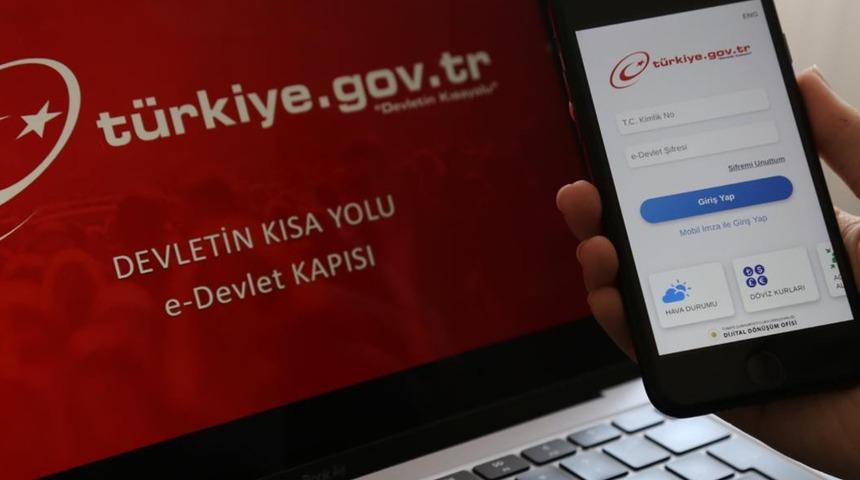 E-Devlet kullanımında dikkat çeken rakam: Türkiye'nin 3'te 2'sinden fazlası...