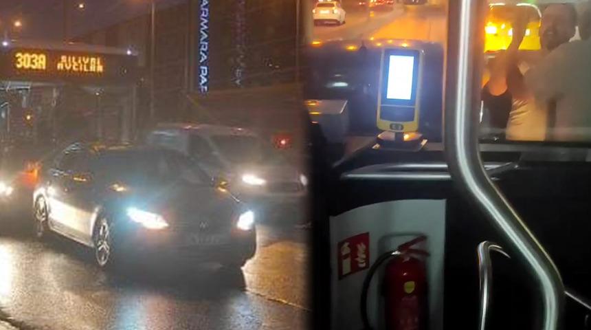 Yer: İstanbul! Otobüsün camlarını yumruklayıp tekmelediler, sebebi şoke etti