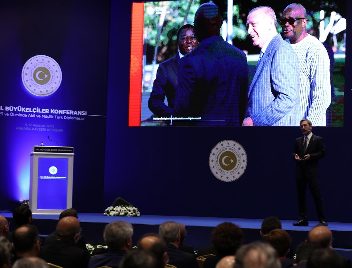 Cumhurbaşkanlığı İletişim Başkanı Altun, 13. B&uuml;y&uuml;kel&ccedil;iler Konferansı'nda konuştu: